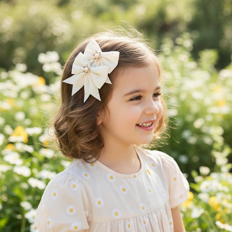 12PCS Velvet Hair Bows Hair Ribbon Clips, Big Clips Ha-ir Accessories for Women Girls Toddlers Kids Christmas Hairs Accessories - Image 2